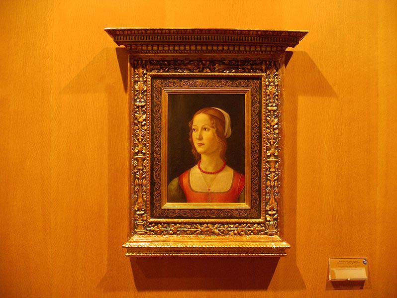 Domenico Ghirlandaio Portrait of a Young Woman
